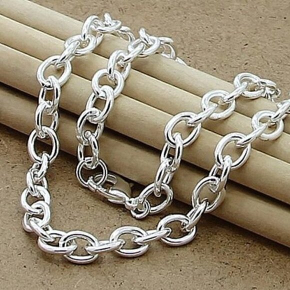 Cable Chain Necklace FOUR LENGTH OPTIONS - Picture 1 of 1